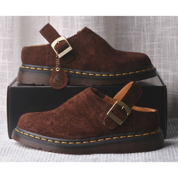 Dr. Martens Shoes - New! Size: 7 Women | Dr. Martens ISHAM Dark Brown Desert Oasis Suede